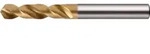 Spiralbohrer DIN 1897 Typ UNI D.4,1mm HSS-Co TiN Zyl.schaft ext.kurz TECWERK