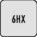 Maschinengewindebohrer DIN 371C Univ.M8x1,25mm HSS-Co PM HARDLUBE DIN 371 2xD TW