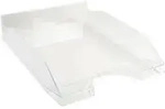 Exacompta 10x Briefablage Ecotray, Office - Kristall - 12323D