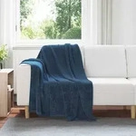 vidaXL Wohndecken 6 pcs Marineblau 130 x 150 cm Fleece