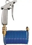 TECWERK Spiralschlauch-Pistolen-Set Innen-&Oslash; 6 mm Au&szlig;en-&Oslash; 8 mm L&auml;nge 5 m blau