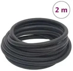 "vidaXL Hybrid-Luftschlauch Schwarz 0,6" 2 m Gummi und PVC"
