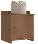 vidaXL Flurbank SANDNES 45x40x50 cm Massivholz Kiefer