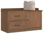 vidaXL Flurbank SANDNES 87x40x50 cm Massivholz Kiefer