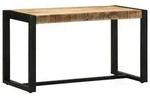 vidaXL Bank 80x35x45 cm Raues Massivholz Mango