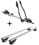 Fahrradtr&auml;ger SAGITTAR + Dachtr&auml;ger VDP004 L kompatibel mit f&uuml;r Skoda Octavia