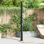 vidaXL Outdoor-Dusche mit Handbrause 217 cm 20 L