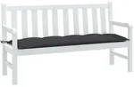 vidaXL Gartenbank-Auflage Melange Anthrazit 150x50x7 cm Stoff