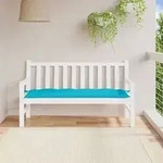 vidaXL Gartenbank-Auflage T&uuml;rkis 150x50x7 cm Oxford-Gewebe