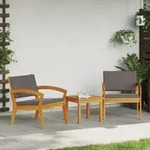vidaXL Gartenst&uuml;hle 2 Stk. 59,5x70,5x72,5 cm Massivholz Akazie