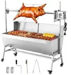 VEVOR Drehspie&szlig;grill 38 W Spanferkelgrill Lammgrill Holzkohlegrill (1218 mm