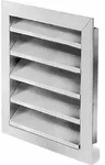 Helios Ventilatoren WSG 400 Abluftgitter Aluminium