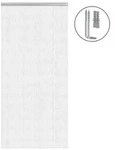 vidaXL T&uuml;rvorhang aus Ketten 100x212 cm Aluminium
