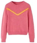 Kinderpullover Gestrickt Altrosa 104