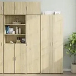 vidaXL Hochschrank Schmal Sonoma-Eiche 45x42,5x225 cm Holzwerkstoff