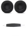 Ersatz-Ohrpolster und Kopfb&uuml;gel f&uuml;r SteelSeries Siberia V1, V2, V3 Prism Black