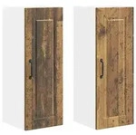 vidaXL K&uuml;chenschrank 2 pcs Altholz 30 x 31 x 80 cm Holzwerkstoff