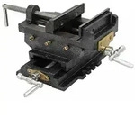 vidaXL Schraubstock Kreuztisch Handbetrieben 150 mm