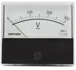 Analoges einbau-spannungsmessger&auml;t 300 v ac / 70 x 60 mm
