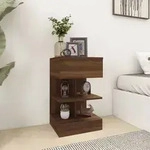vidaXL Nachttisch Braun Eichen-Optik 40x35x65 cm Holzwerkstoff