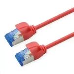 ROLINE Patchkabel Cat.6A (Class EA) S/FTP (PiMF), LSOH, PoE, rot, 5 m Twisted...