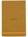 Rhodia Webnotepad A5 96 Bl liniert, mikroperforiert, Papier 90g, Gold 194370C