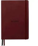 Rhodia Goalbook A5 Umschlag, 80 Bl glattes, kariert/dot 120g, Weinrot 194442C