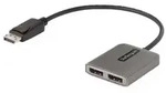 STARTECH 2-Port DisplayPort MST Hub 4K Eingabe / Ausgabe Dockingstations und Hubs