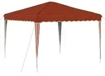 vidaXL Pop-up Partyzelt Terrakotta 288 x 288 x 245 cm Oxford-Stoff