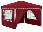 vidaXL Pop-up Partyzelt Bordeauxrot 288 x 288 x 245 cm Oxford-Stoff