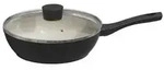 Michelino Nora New Line Pfanne mit Glasdeckel &oslash;24 cm - Induktionsgeeignet