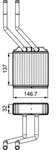 Valeo 811520 W&auml;rmetauscher, Innenraumheizung