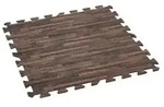 Bestway Pool-Bodenschutzfliesen Set 12 St&uuml;ck &aacute; 50 x 50 cm, Holz-Optik...
