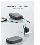 AUKEY PB-Y57 Spark Mini 20000 Kompakte Schnelllade-Powerbank Erh&auml;ltlich in Grau und