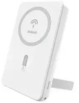 Dudao K14S+ Powerbank 10000 mAh 20 W USB-A / USB-C / MagSafe mit St&auml;nder &ndash; Wei&szlig;