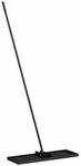 vidaXL Gartenrechen Schwarz 75 x 25 x 200 cm Pulverbeschichteter Stahl