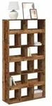 vidaXL B&uuml;cherregal Altholz-Optik 100x33x187,5 cm Holzwerkstoff
