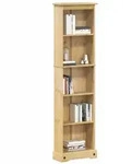 vidaXL B&uuml;cherregal Corona 46x20x170 cm Massivholz Kiefer