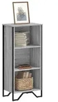 vidaXL B&uuml;cherregal Grau Sonoma 50x31x106 cm Holzwerkstoff