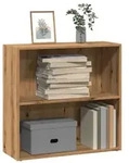 vidaXL B&uuml;cherregal Artisan-Eiche 80x30x77 cm Holzwerkstoff
