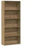 vidaXL B&uuml;cherregal Artisan-Eiche 80x30x189 cm Holzwerkstoff