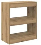 vidaXL B&uuml;cherregal Artisan-Eiche 60 x 30 x 72 cm Holzwerkstoff
