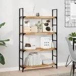 vidaXL Schweberegale 2 Stk. 100x20x4 cm Massivholz Akazie &Ouml;lbehandelt