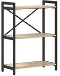 vidaXL B&uuml;cherregal Sonoma-Eiche 60 x 30 x 85 cm Holzwerkstoff