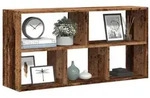 vidaXL Wandregal Altholz-Optik 100x25x50 cm Holzwerkstoff