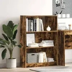vidaXL B&uuml;cherregal R&auml;uchereiche 80x24x109 cm Holzwerkstoff