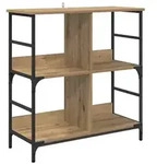 vidaXL Regal Artisan-Eiche 78,5 x 33 x 82 cm Holzwerkstoff