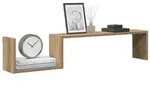 vidaXL Wandregale 2 Stk. Artisan-Eiche 100x15x20 cm Holzwerkstoff