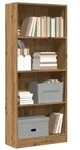 vidaXL B&uuml;cherregal Artisan-Eiche 60x24x143 cm Holzwerkstoff