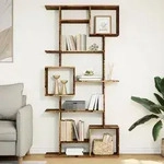 vidaXL B&uuml;cherregal Altholz-Optik 92x29x188 cm Holzwerkstoff